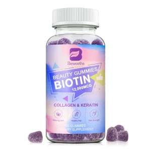 BEWORTHS Collagen Biotin Gummies .