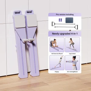 2-in-1 Abs & Ski Board - Portable Core/Leg Trainer